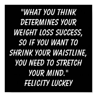 Weight Loss Thoughts 4 print