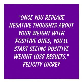 Weight Loss Thoughts 5 print
