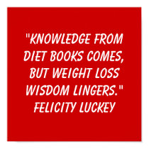 Weight loss Wisdom 5 posters by Power2BThin Weight loss Wisdom 5 posters