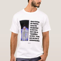 Weightless Service (domain theme) t-shirts