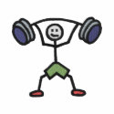 Weightlifter embroidered shirts by ZazzleEmbroidery Weightlifter embroidered shirts