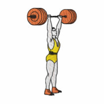 Weightlifter embroidered shirts