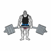 Weightlifter embroidered shirts