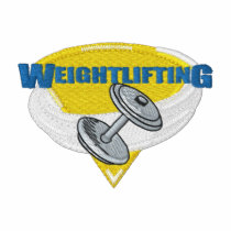 Weightlifting embroidered shirts