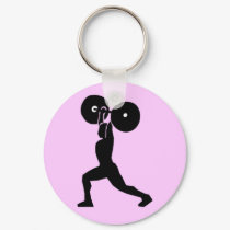 Weightlifting Gym keychains by funny_tshirt Weightlifting Gym keychains