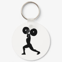 Weightlifting Gym keychains by funny_tshirt Weightlifting Gym keychains