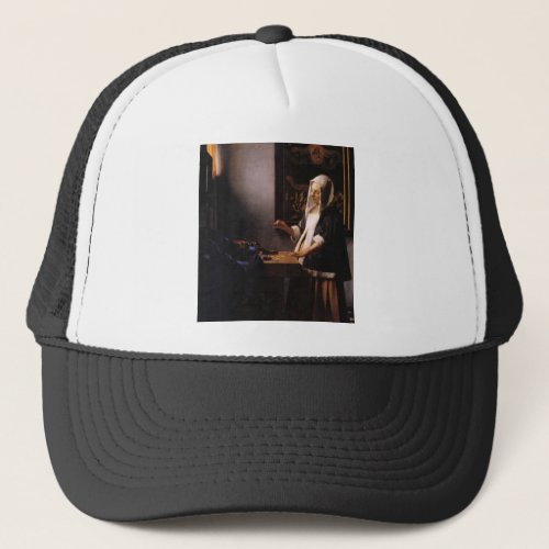 Weights by Johannes Vermeer Hat