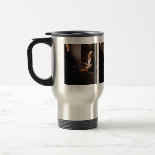 Weights by Johannes Vermeer Mug