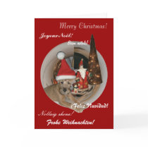 Weihnachtskarte "Irish Terrier" cards