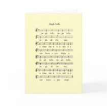 Weihnachtskarte "Jingle bells" cards