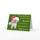 Weihnachtskarte "Pug-Zu" cards