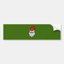 Weihnachtskobold christmas goblin bumper sticker