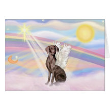 Weimaraner Card