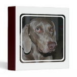 Weimaraner Dog Binder binders