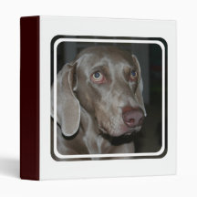 Weimaraner Dog Binder