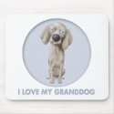 Weimaraner Granddog mousepad