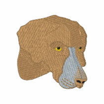 Weimaraner Head embroidered shirts