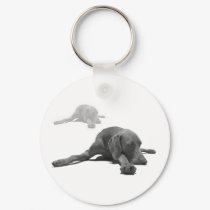 Weimaraner Key Chain keychains