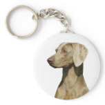 Weimaraner Keychain