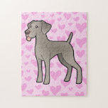 Weimaraner Love Puzzles