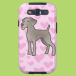 Weimaraner Love Samsung Galaxy SIII Covers