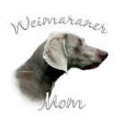 ladies_casual_tshirt - Weimaraner Mom. You are the proud Mom of your dog. This unique dog Mom design makes a great Weimaraner gift for dog Mothers.