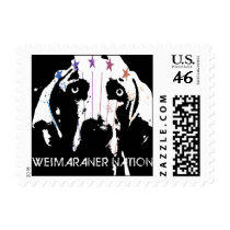 Weimaraner Nation : Logo Postage postage by weimaranernation Weimaraner Nation : Logo Postage postage