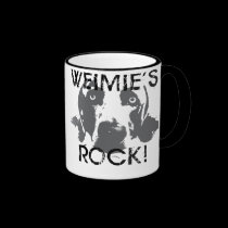 Weimaraner Nation : Weimies ROCK! mugs