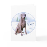 Weimaraner Noel cards