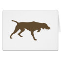Weimaraner Pointer Brown cards
