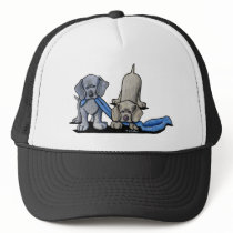 Weimaraner Puppies Hat