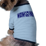 Weimaraner Silhouette Dog Tee