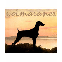 Weimaraner Sunset t-shirts by dogsandhorses Weimaraner Sunset t-shirts