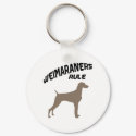 Weimaraners Rule keychains by dogsandhorses Weimaraners Rule keychains