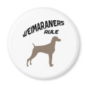 Weimaraners Rule magnets by dogsandhorses Weimaraners Rule magnets