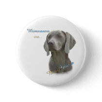 Weimeraner Best Friend 2 - Button