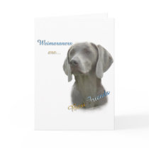 Weimeraner Best Friend 2 Cards
