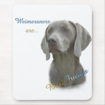 Weimeraner Best Friend 2 Mouse Pads