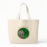 Weimeraner Peace on Earth bags