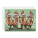 Weiner Christmas Card Invitations
