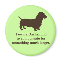 Weiner Dog, Dachshund. magnets by jamierushad Weiner Dog, Dachshund. magnets
