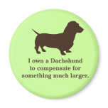 Weiner Dog, Dachshund. Magnet