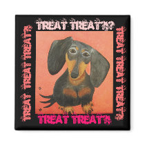 Weiner Dog Treat Magnet