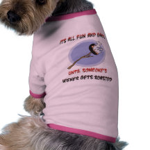 Weiner Gets Roasted Doggie Tshirt