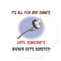 Weiner Gets Roasted stickers