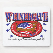 Weinergate - The Congressmans Weiner Mouse Pads