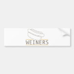 WEINERS ETIQUETA DE PARACHOQUE