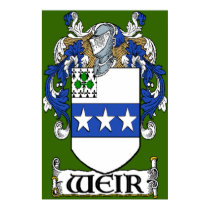 Weir Coat of Arms Print