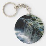 Weir on river keychains
