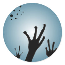 Weird Alien Hands stickers by MBS_International Weird Alien Hands stickers